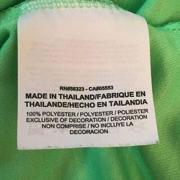 Nike Golf Lime Green Standard Fit Dri Fit Polo Shirt - Picture 10 of 10